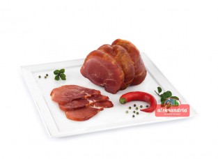 ALEKSANDRIA SZYNKA WEDZONA SUROWA OK. 0,80KG