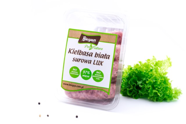 BIEGUN KIELBASA BIALA SUROWA LUX MAP OK 0,5KG
