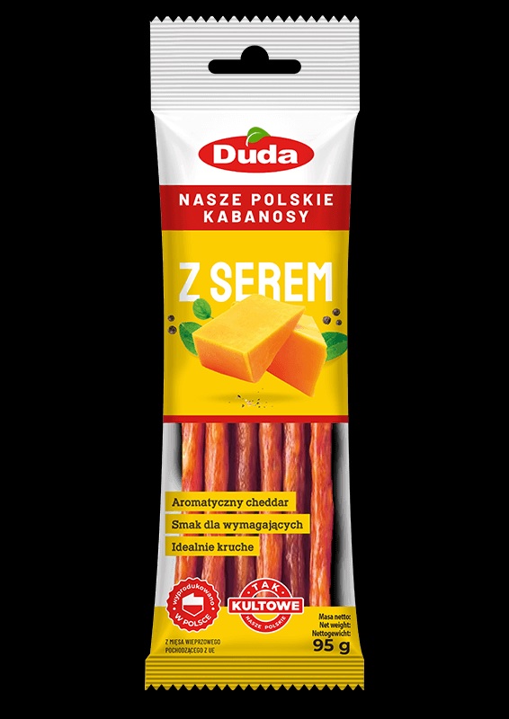 DUDA KABANOSY Z SEREM 95G