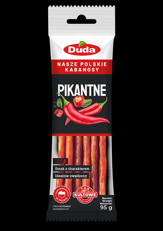 DUDA KABANOSY PIKANTNE 95G