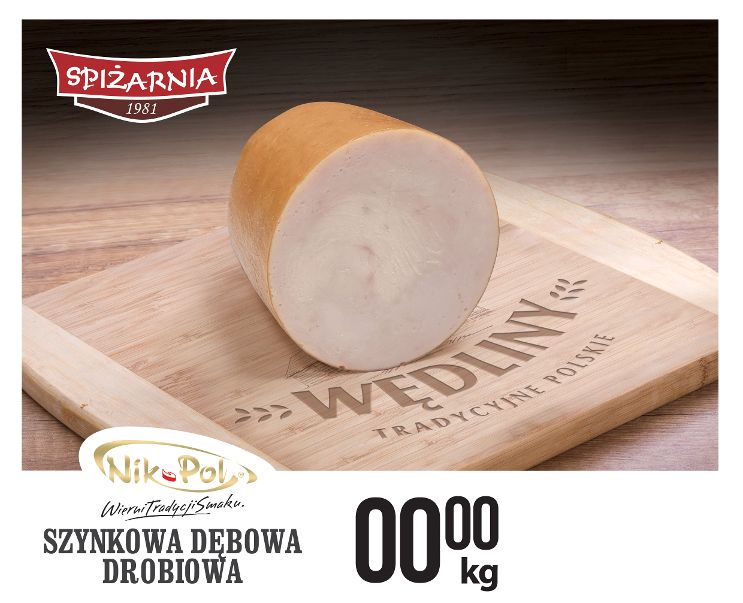 NIKPOL SZYNKOWA DEBOWA DROBIOWA MAP 1.6KG