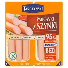 TARCZYNSKI PAROWKI Z SZYNKI GAZ 400G
