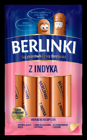 MORLINY BERLINKI Z INDYKIEM 250G VAC 4.0 KT