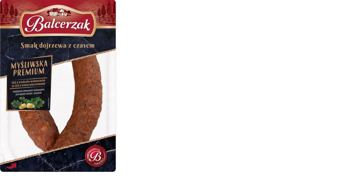 BALCERZAK KIELBASA MYSLIWSKA PREMIUM 150G/ 5X