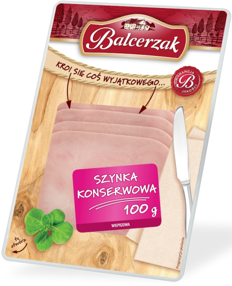 BALCERZAK SZYNKA KONSERWOWA MAP TWARDY(100 G/10 SZT)