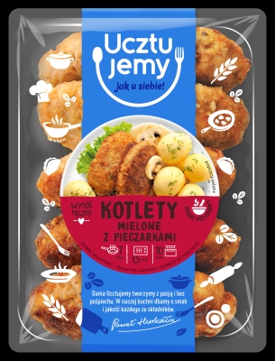GASTRONOM KOTLETY Z PIECZARKAMI 400G/1 SZT