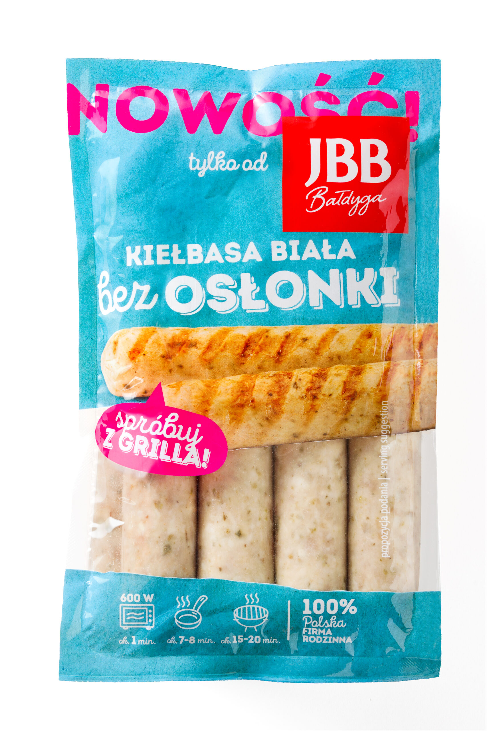 JBB KIELBASA BIALA BEZ OSLONKI ok. 0,7 kg