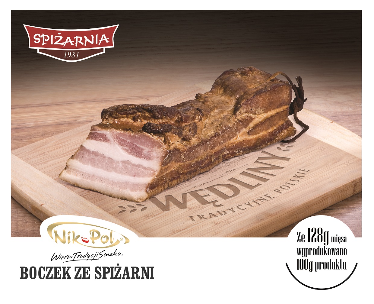 NIKPOL BOCZEK ZE SPIZARNI MAP OK. 0,80KG