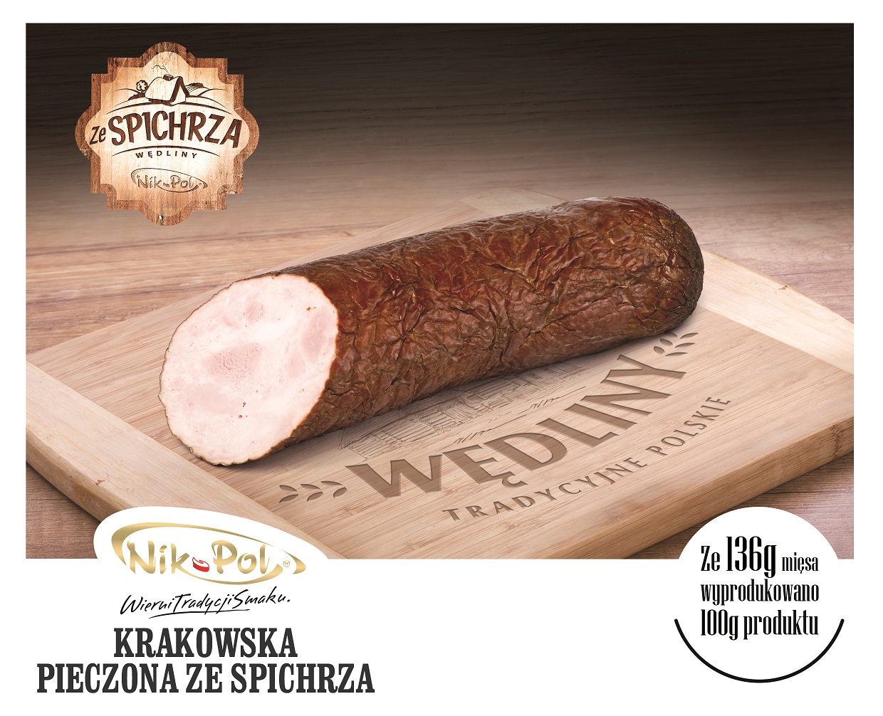 NIKPOL KRAKOWSKA PIECZONA ZE SPICHRZA MAP 1,80 KG
