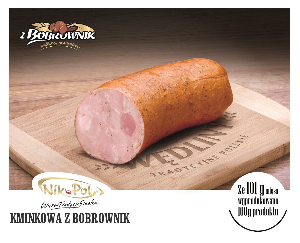 NIKPOL KMINKOWA Z BOBROWNIK MAP ok 2.5kg