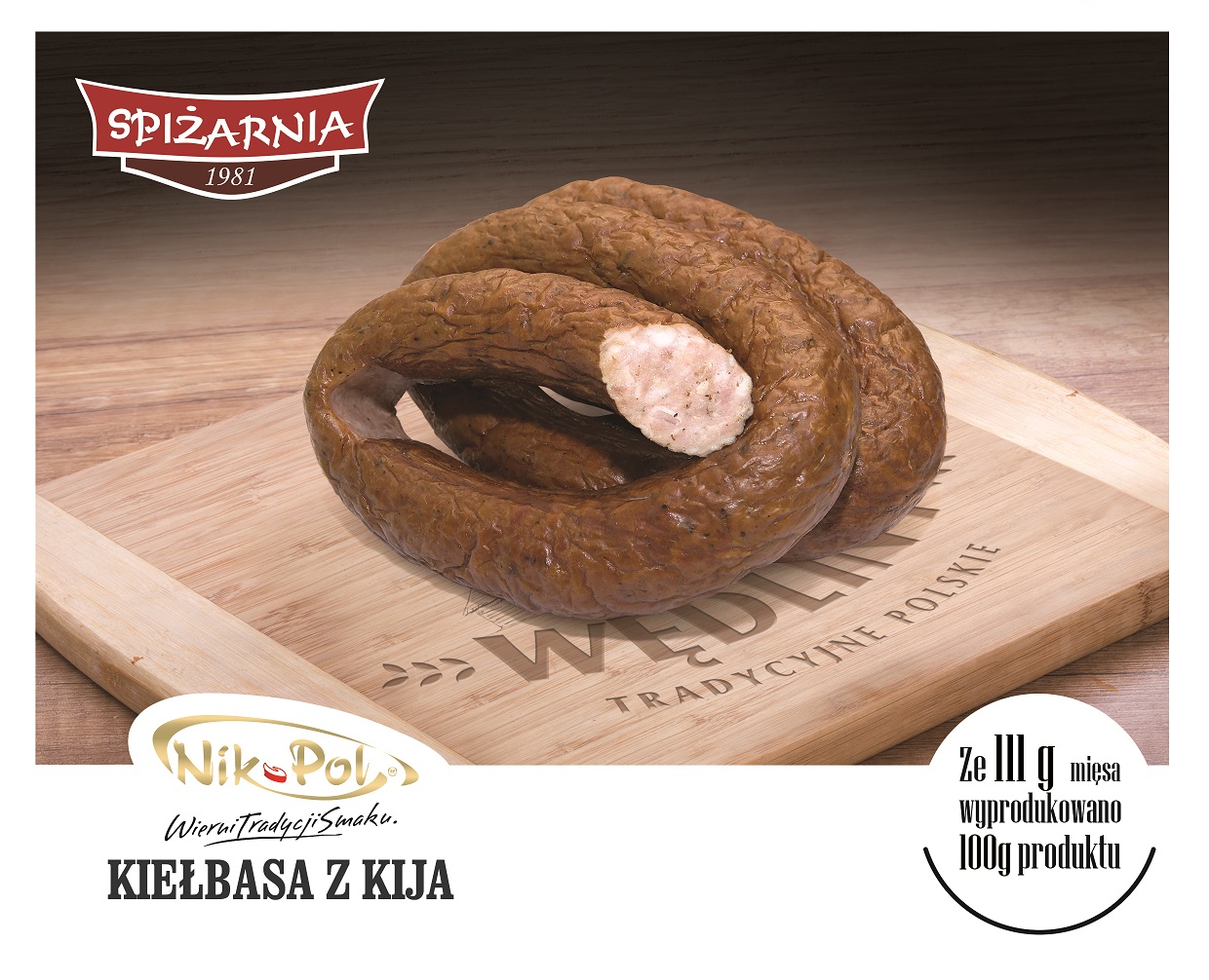 NIKPOL KIELBASA Z KIJA MAP 0,70KG