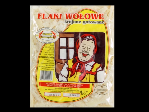 PALUKI FLAKI PALUCKIE KROJONE GOTOWANE WOLOWE 800G